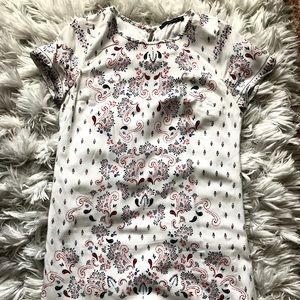 Floral shift dress